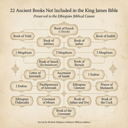 The Ethiopian Bible: The Complete 88-Book Hardcover Illustrated Collector’s Edition