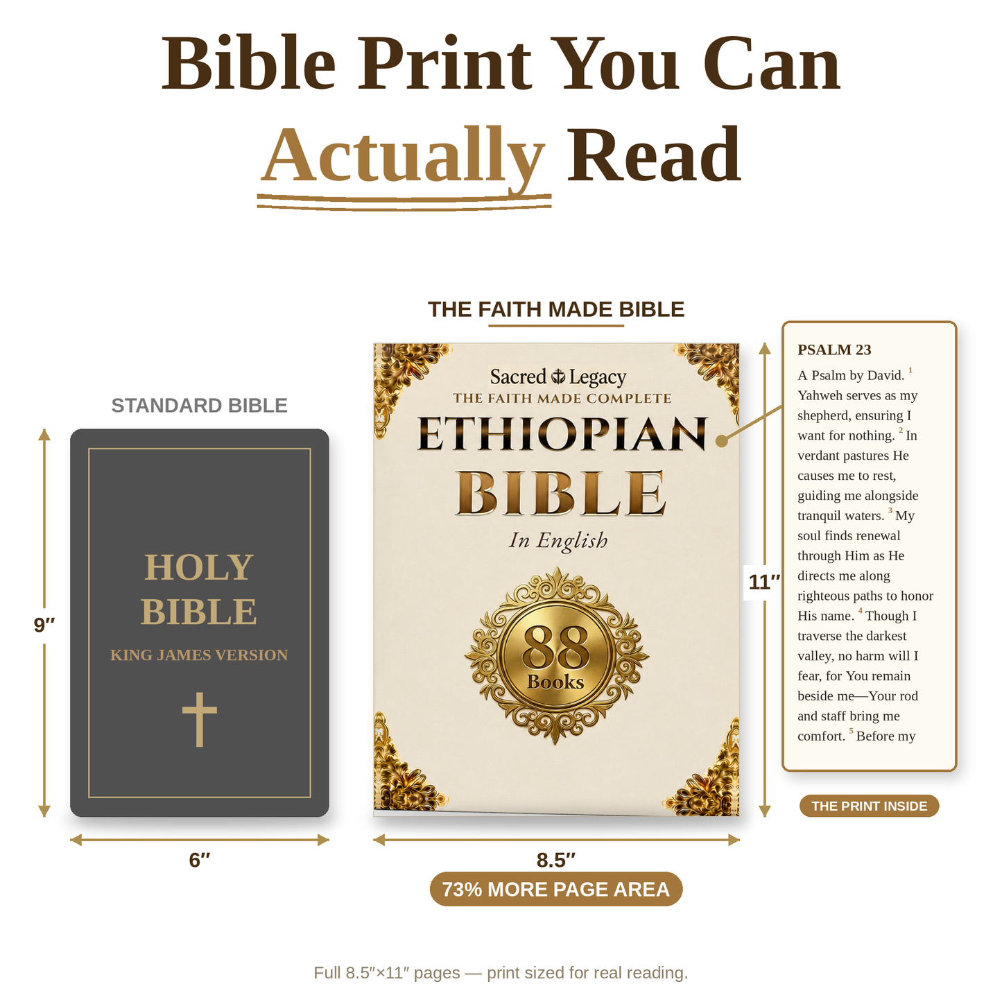The Ethiopian Bible: The Complete 88-Book Hardcover Illustrated Collector’s Edition